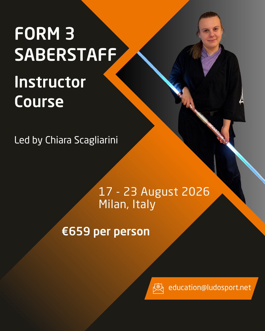 Form 3 Saberstaff Instructor Course - Milan (Italy)
