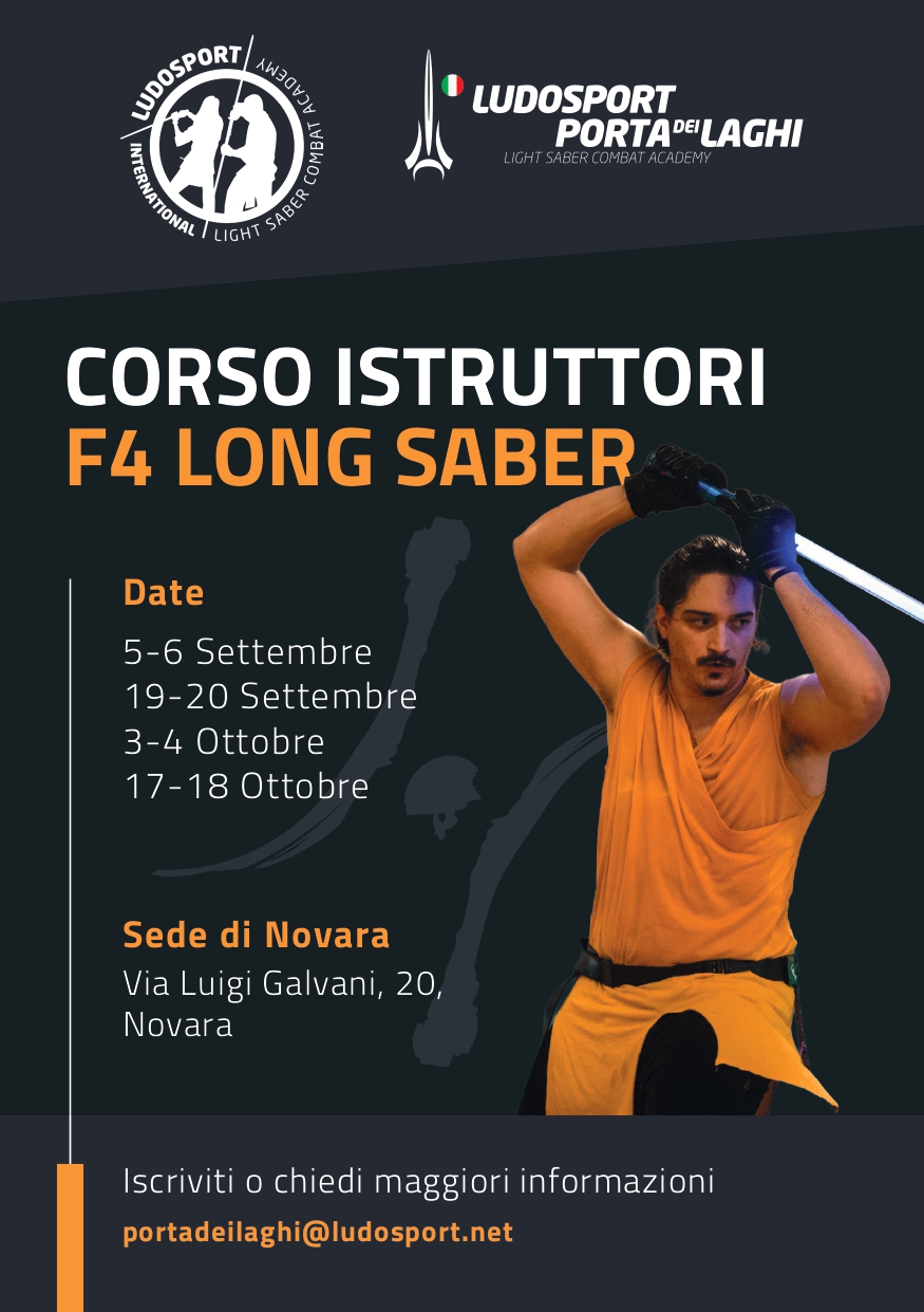 Form 4 Longsaber Instructor Course - Novara (ITA)